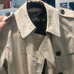 Coach Sz small raincoat.